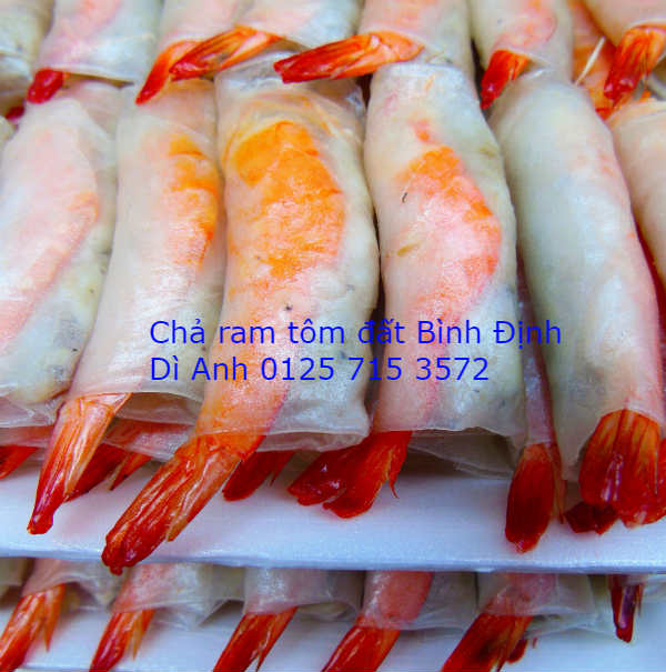 Chả ram tôm đất Bình Định ở quận gò vấp tphcm