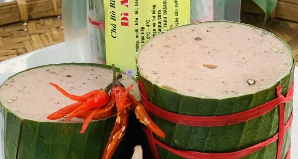 chả bò giò bò truyền thống bình định