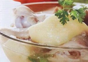 hướng dẫn cách làm món chân giò heo hầm khoai môn